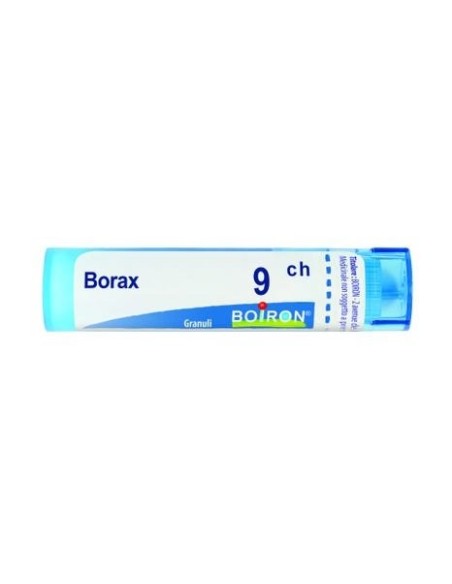 Borax 9CH granuli: rimedi naturali